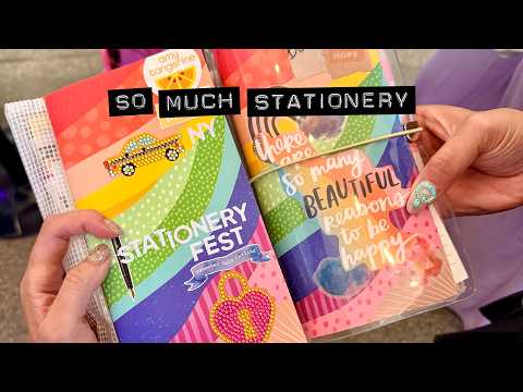 My First NY Stationery Fest! Vlog + Traveler's Notebook