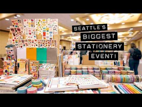 Paper World Stationery Expo Seattle Vlog