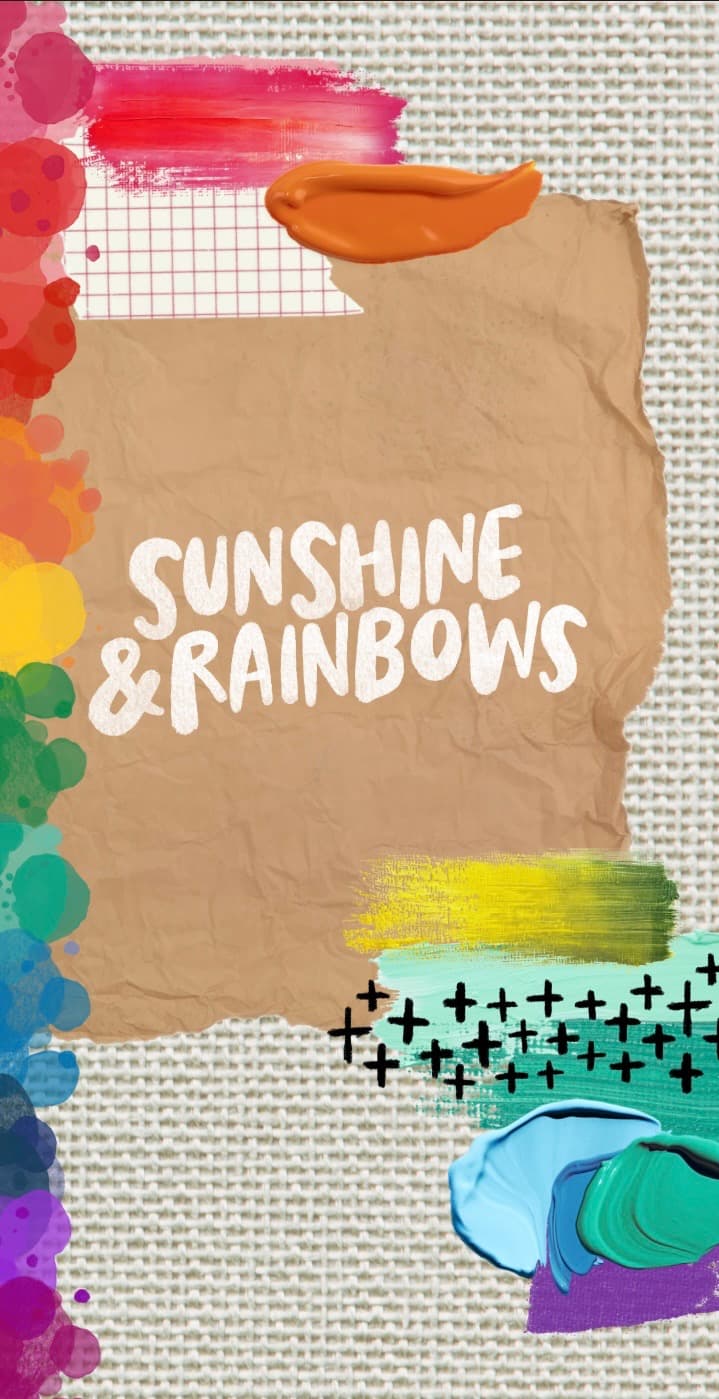 Sunshine & Rainbows Traveler's Notebook cover by Amy Tangerine