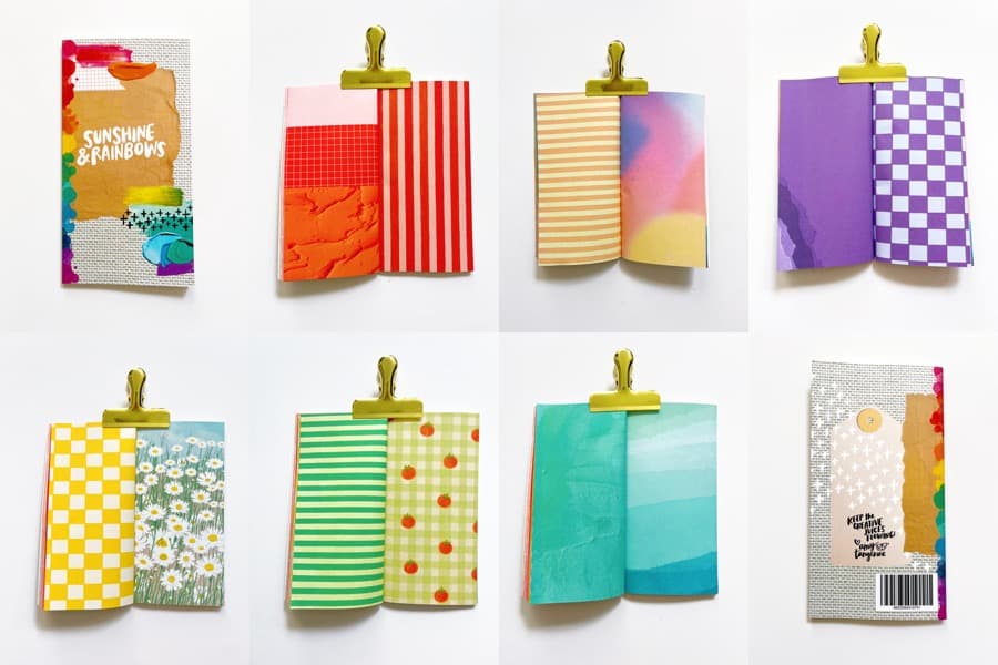 Sunshine & Rainbows Traveler's Notebook by Amy Tangerine